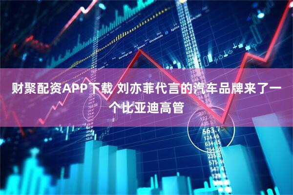 财聚配资APP下载 刘亦菲代言的汽车品牌来了一个比亚迪高管