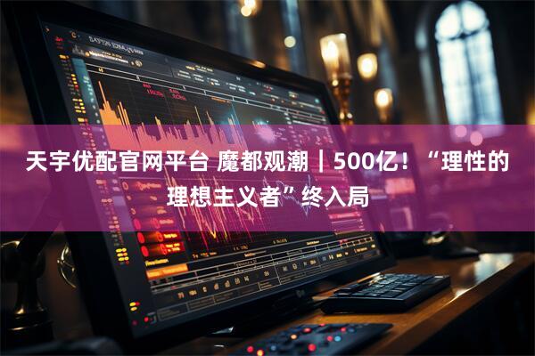 天宇优配官网平台 魔都观潮｜500亿！“理性的理想主义者”终入局